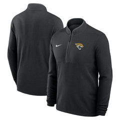 Jacksonville Jaguars Lightweight Victory Dri-FIT Half-Zip Pullover Black | Nike for Sale