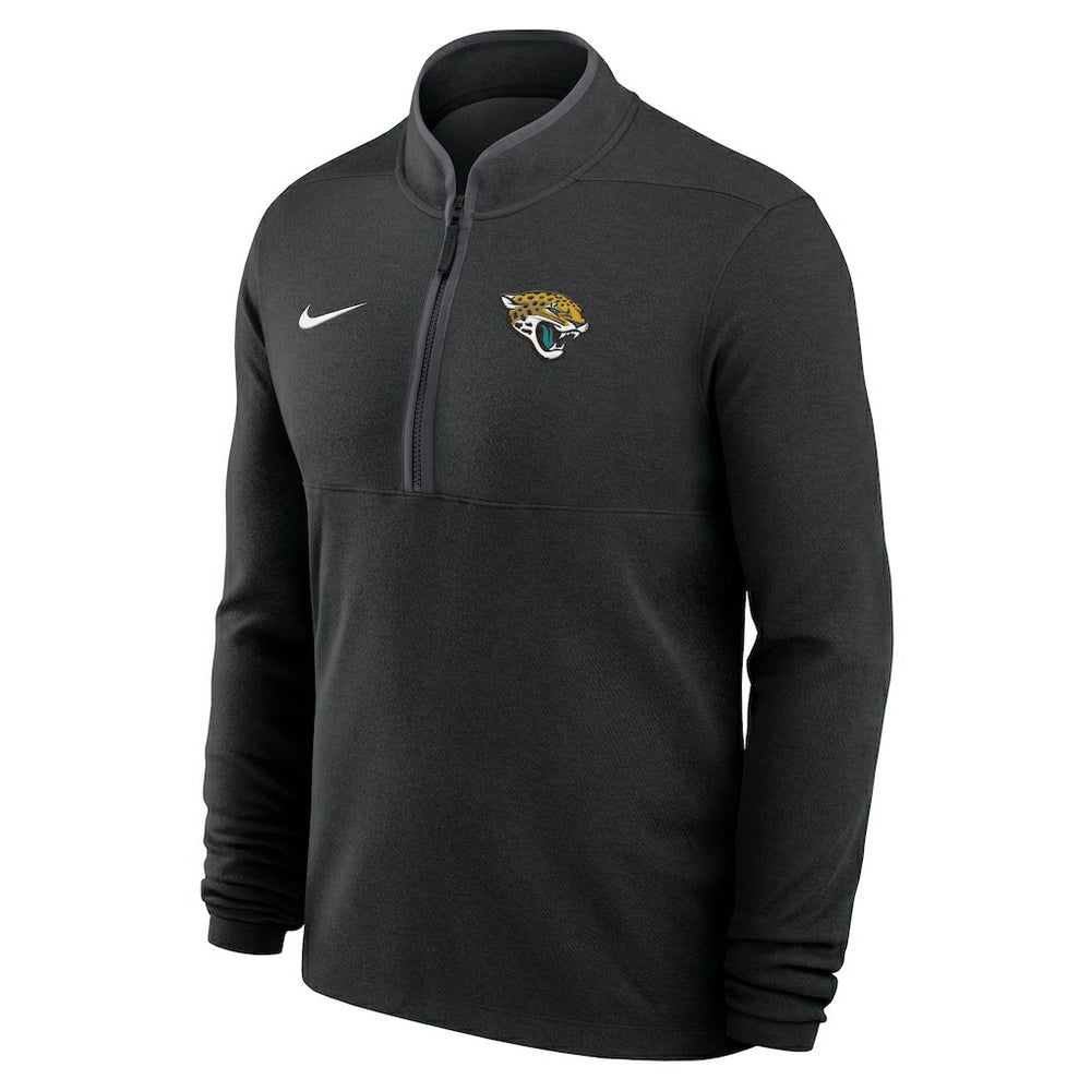 Jacksonville Jaguars Lightweight Victory Dri-FIT Half-Zip Pullover Black | Nike for Sale
