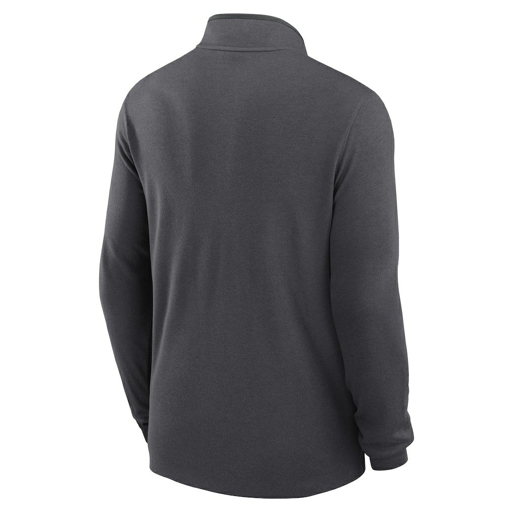 Kansas City Chiefs Lightweight Victory Dri-FIT Half-Zip Pullover Anthracite | Nike for Sale