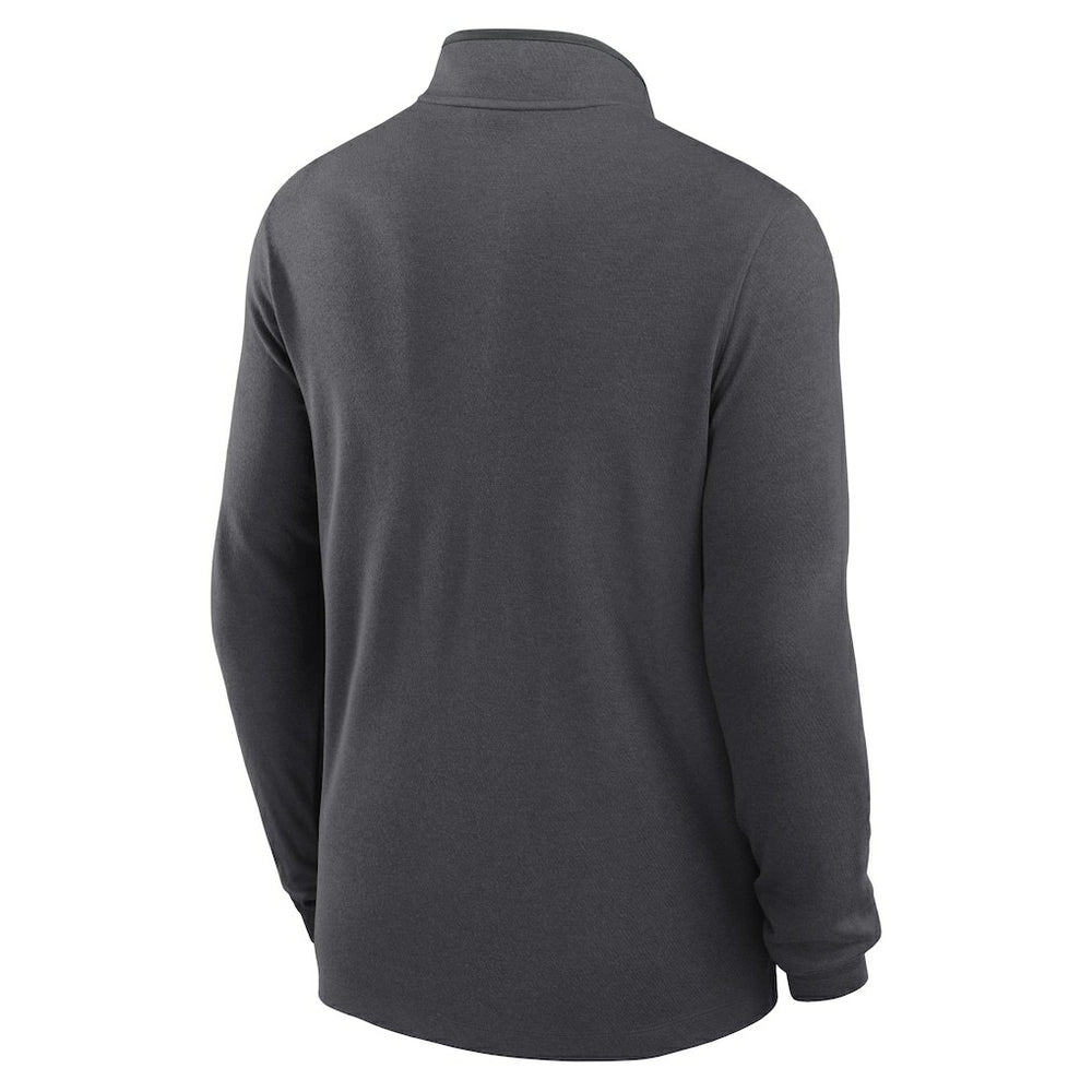 Kansas City Chiefs Lightweight Victory Dri-FIT Half-Zip Pullover Anthracite | Nike for Sale