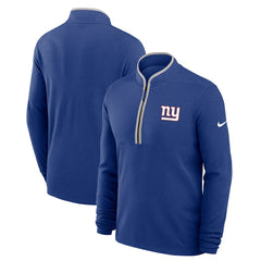 New York Giants Lightweight Victory Dri-FIT Half-Zip Pullover Royal | Nike for Sale