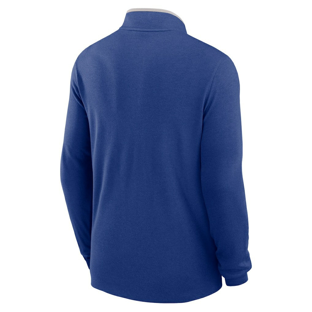 New York Giants Lightweight Victory Dri-FIT Half-Zip Pullover Royal | Nike for Sale