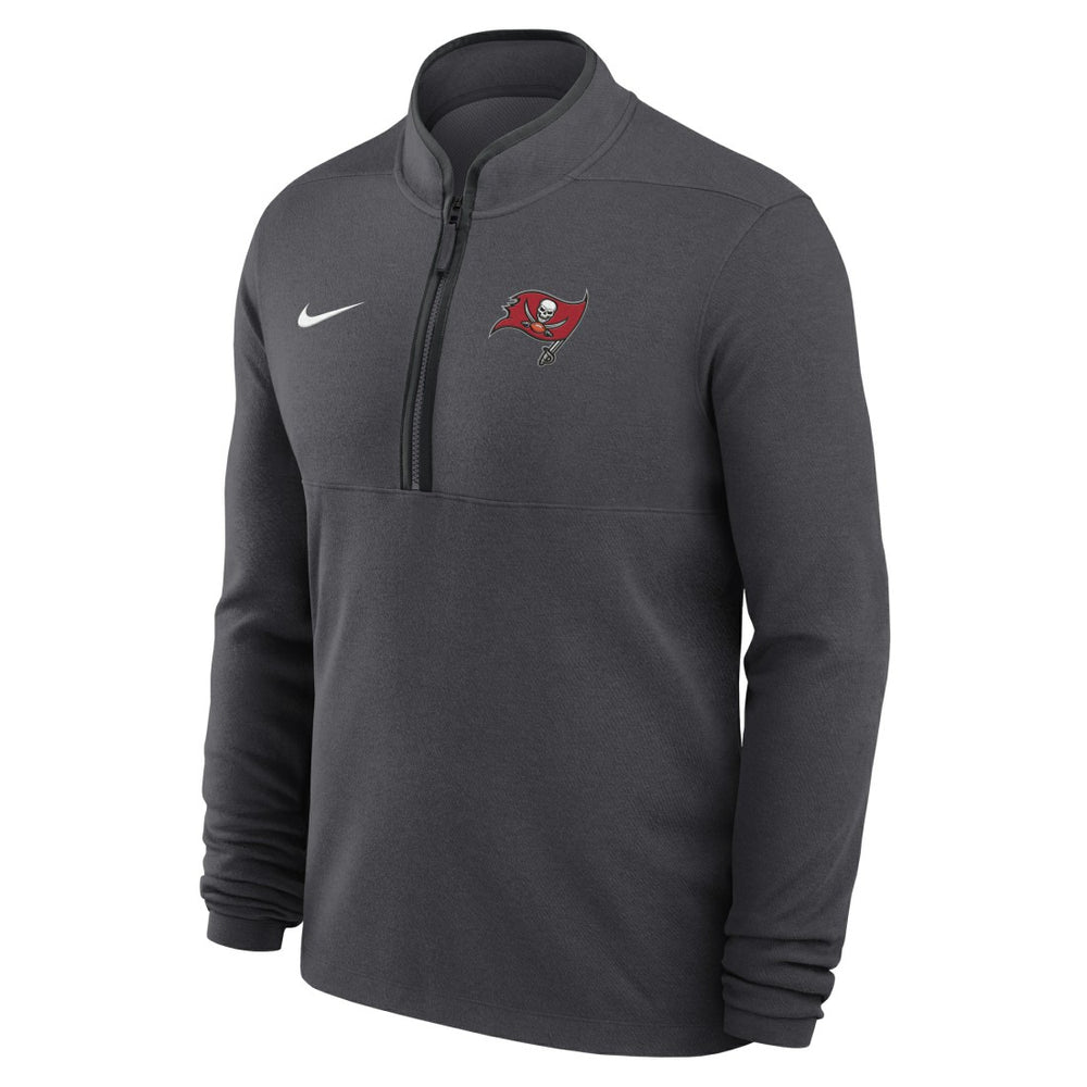 Tampa Bay Buccaneers Lightweight Victory Dri-FIT Half-Zip Pullover Anthracite | Nike for Sale