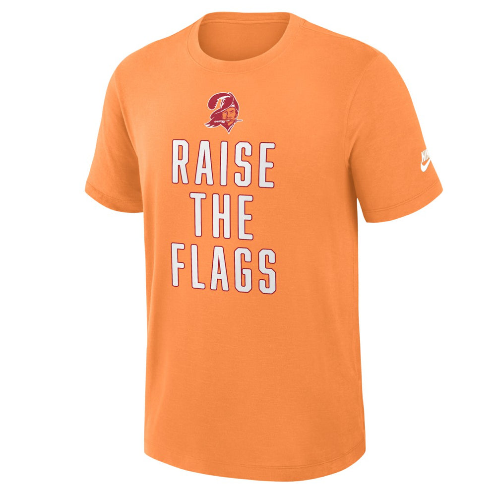 Tampa Bay Buccaneers Rewind Slub Dri-FIT T-Shirt Orange | Nike for Sale