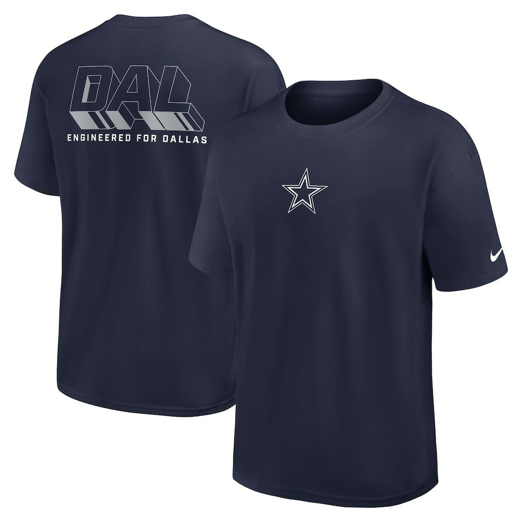 Dallas Cowboys Dominate The Game Essential Max90 T-Shirt Navy | Nike for Sale