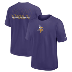 Minnesota Vikings Dominate The Game Essential Max90 T-Shirt Purple | Nike for Sale