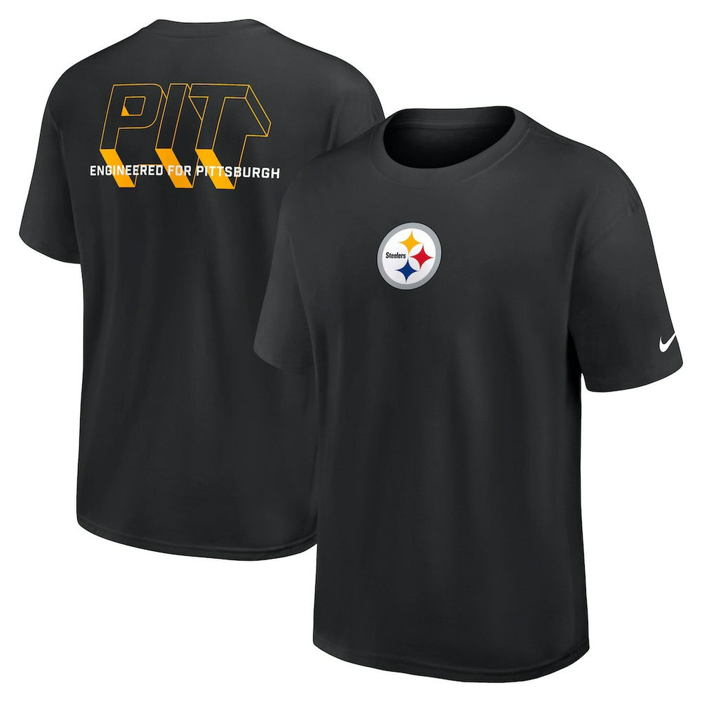 Pittsburgh Steelers Dominate The Game Essential Max90 T-Shirt Black | Nike for Sale