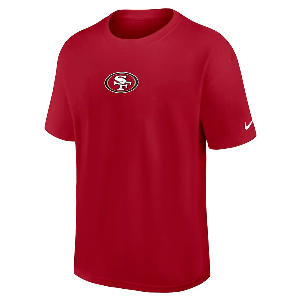 San Francisco 49ers Dominate The Game Essential Max90 T-Shirt Scarlet | Nike for Sale