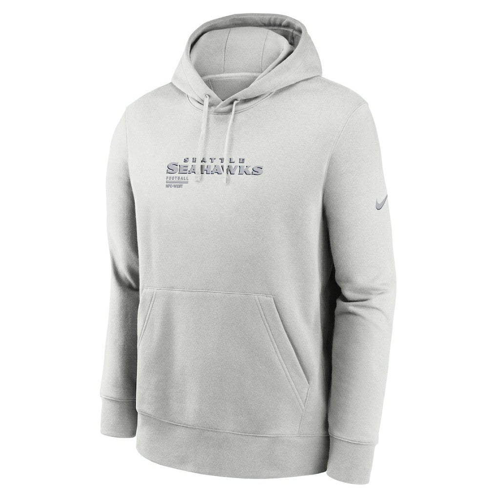 Seattle Seahawks Edge Pack French Terry Club Pullover Hoodie Gray | Nike for Sale