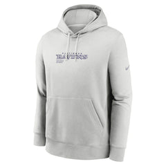 Baltimore Ravens Edge Pack French Terry Club Pullover Hoodie Gray | Nike for Sale