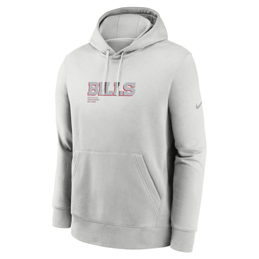 Buffalo Bills Edge Pack French Terry Club Pullover Hoodie Gray | Nike for Sale