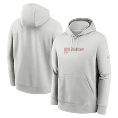 Chicago Bears Edge Pack French Terry Club Pullover Hoodie Gray | Nike for Sale