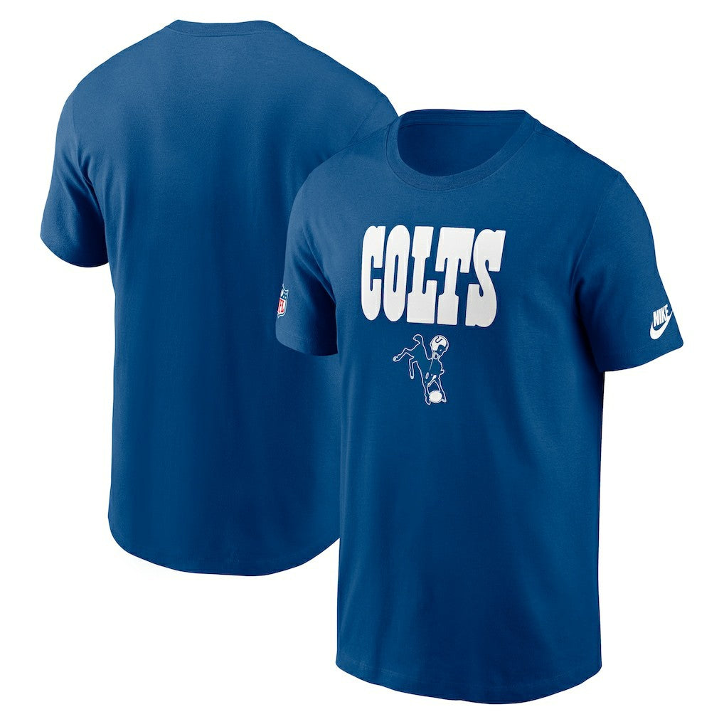 Indianapolis Colts Alt Pack Onside Conversion Performance T-Shirt Royal | Nike for Sale