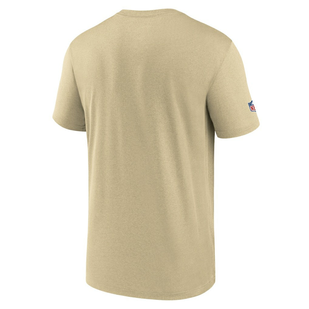 New Orleans Saints Sideline Alt Pack Legend Dri-FIT T-Shirt Gold | Nike for Sale