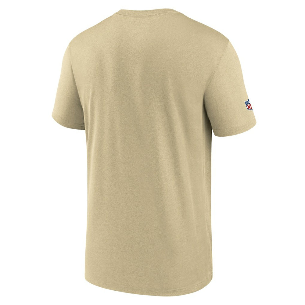 New Orleans Saints Sideline Alt Pack Legend Dri-FIT T-Shirt Gold | Nike for Sale