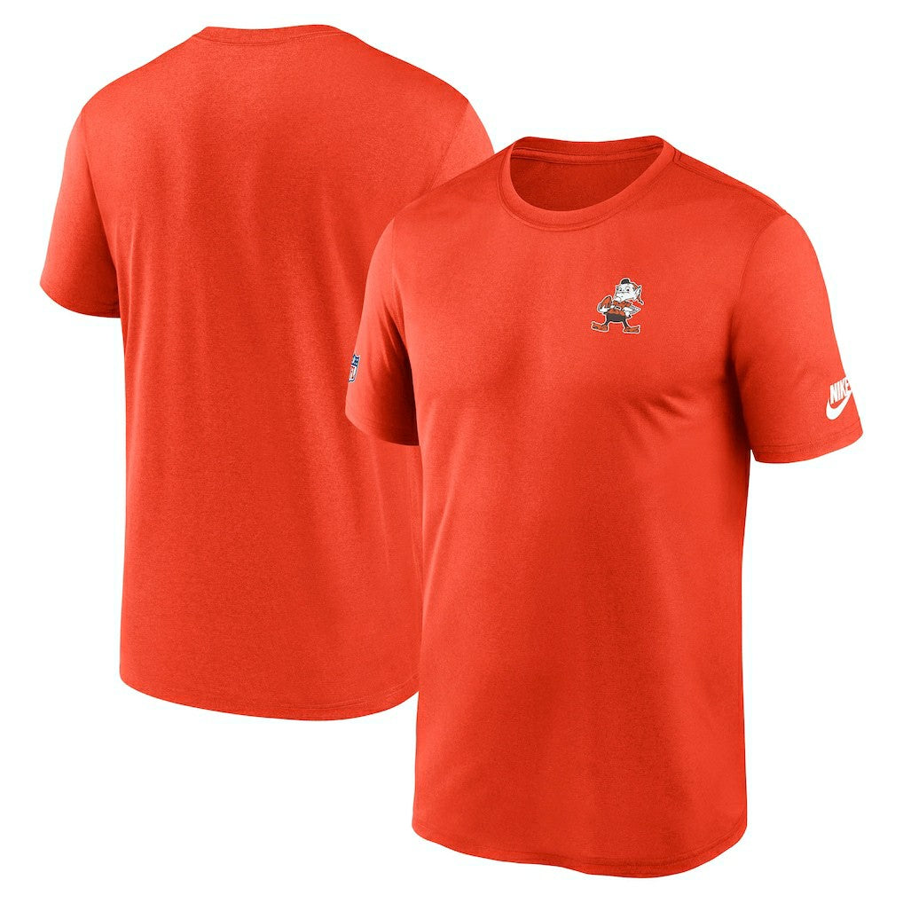Cleveland Browns Sideline Alt Pack Legend Dri-FIT T-Shirt Orange | Nike for Sale