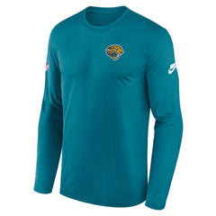 Jacksonville Jaguars Legend Small Logo Dri-FIT Long Sleeve T-Shirt Teal | Nike for Sale
