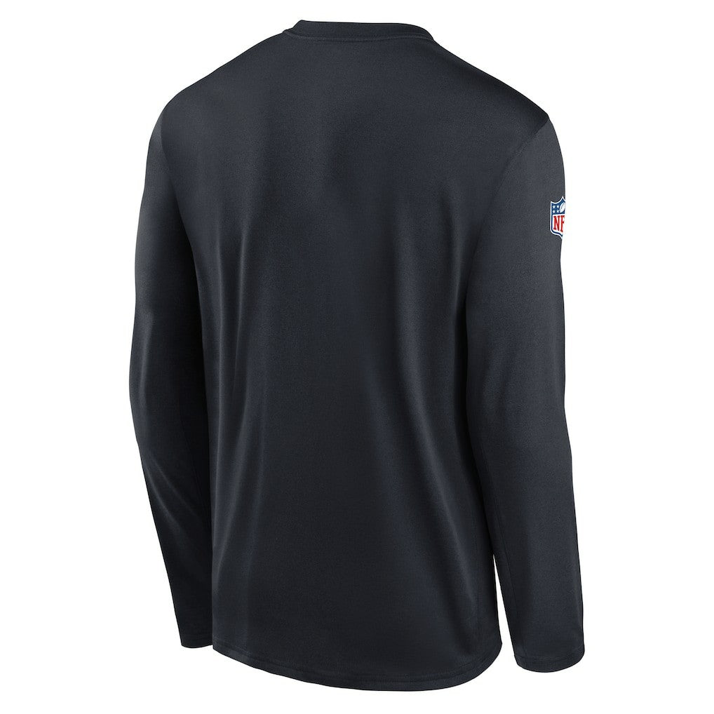Houston Texans Legend Small Logo Dri-FIT Long Sleeve T-Shirt Navy | Nike for Sale