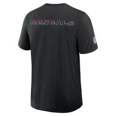 Cincinnati Bengals 2025 NFL Crucial Catch Tri-Blend Dri-FIT T-Shirt Black | Nike for Sale
