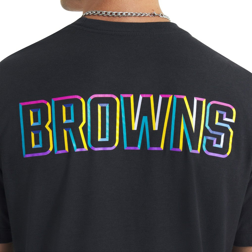 Cleveland Browns 2025 NFL Crucial Catch Tri-Blend Dri-FIT T-Shirt Black | Nike for Sale