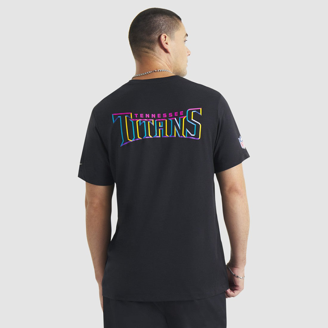 Tennessee Titans 2025 NFL Crucial Catch Tri-Blend Dri-FIT T-Shirt Black | Nike for Sale