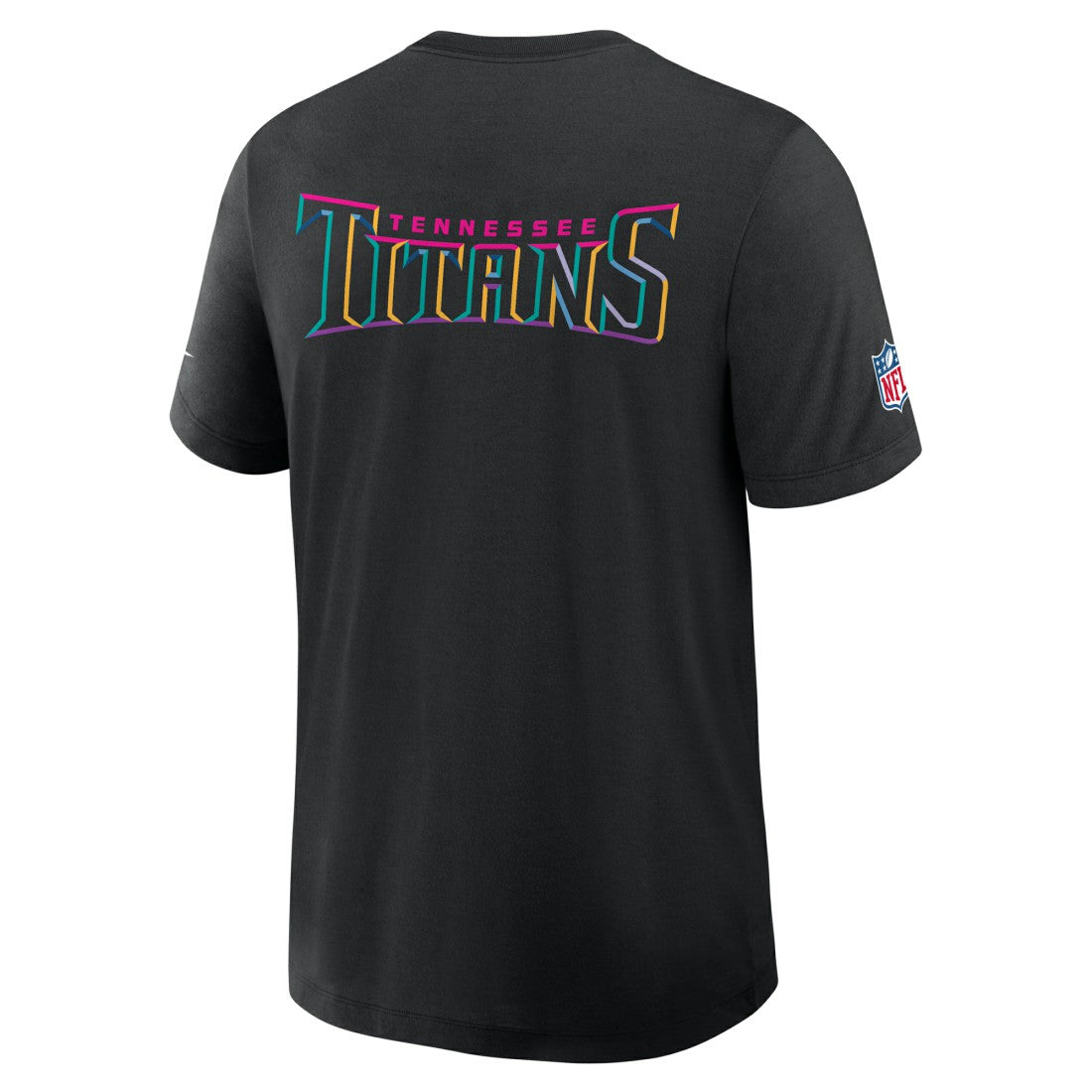 Tennessee Titans 2025 NFL Crucial Catch Tri-Blend Dri-FIT T-Shirt Black | Nike for Sale