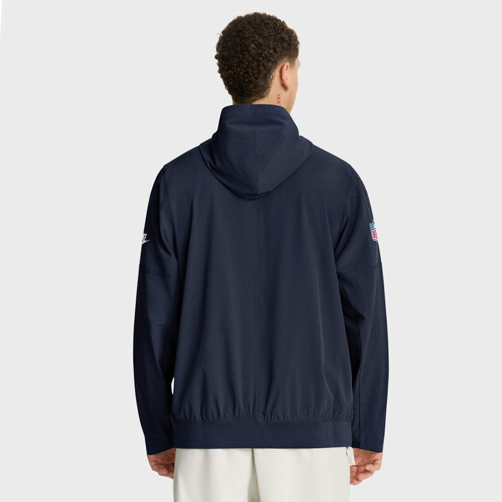 Green Bay Packers The 1923 Classic Sideline Half-Zip Anorak Jacket Navy | Nike for Sale
