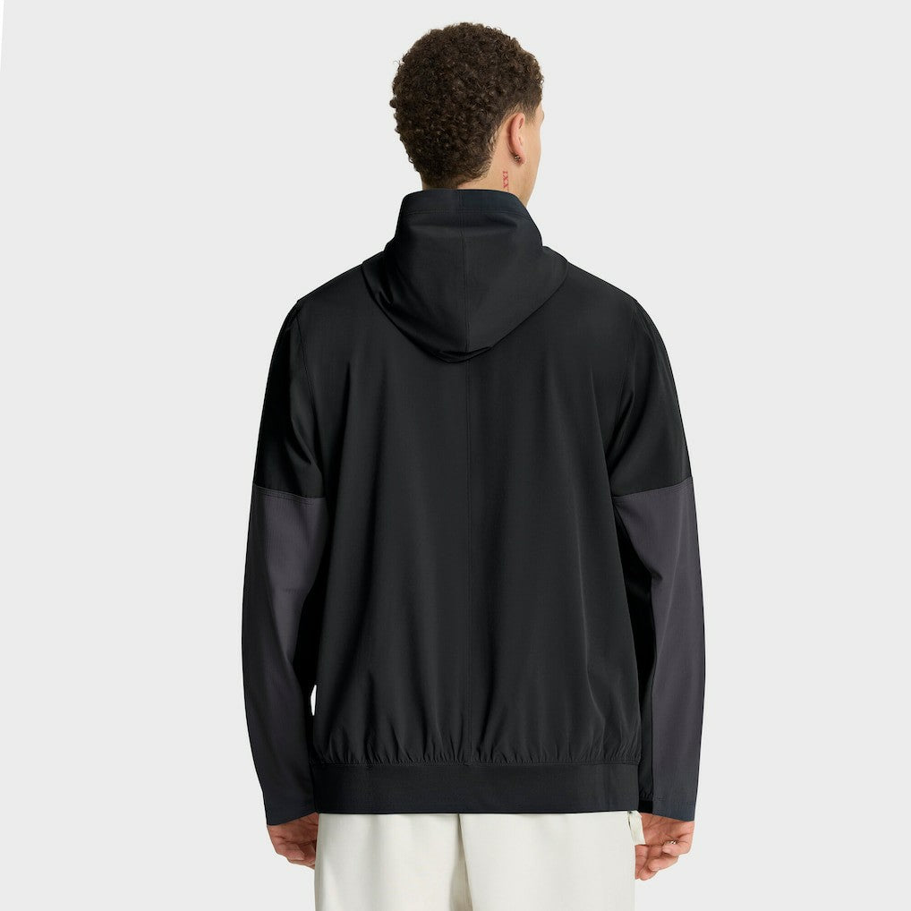 Cincinnati Bengals Sideline Anorak Half-Zip Hoodie Jacket Black | Nike for Sale