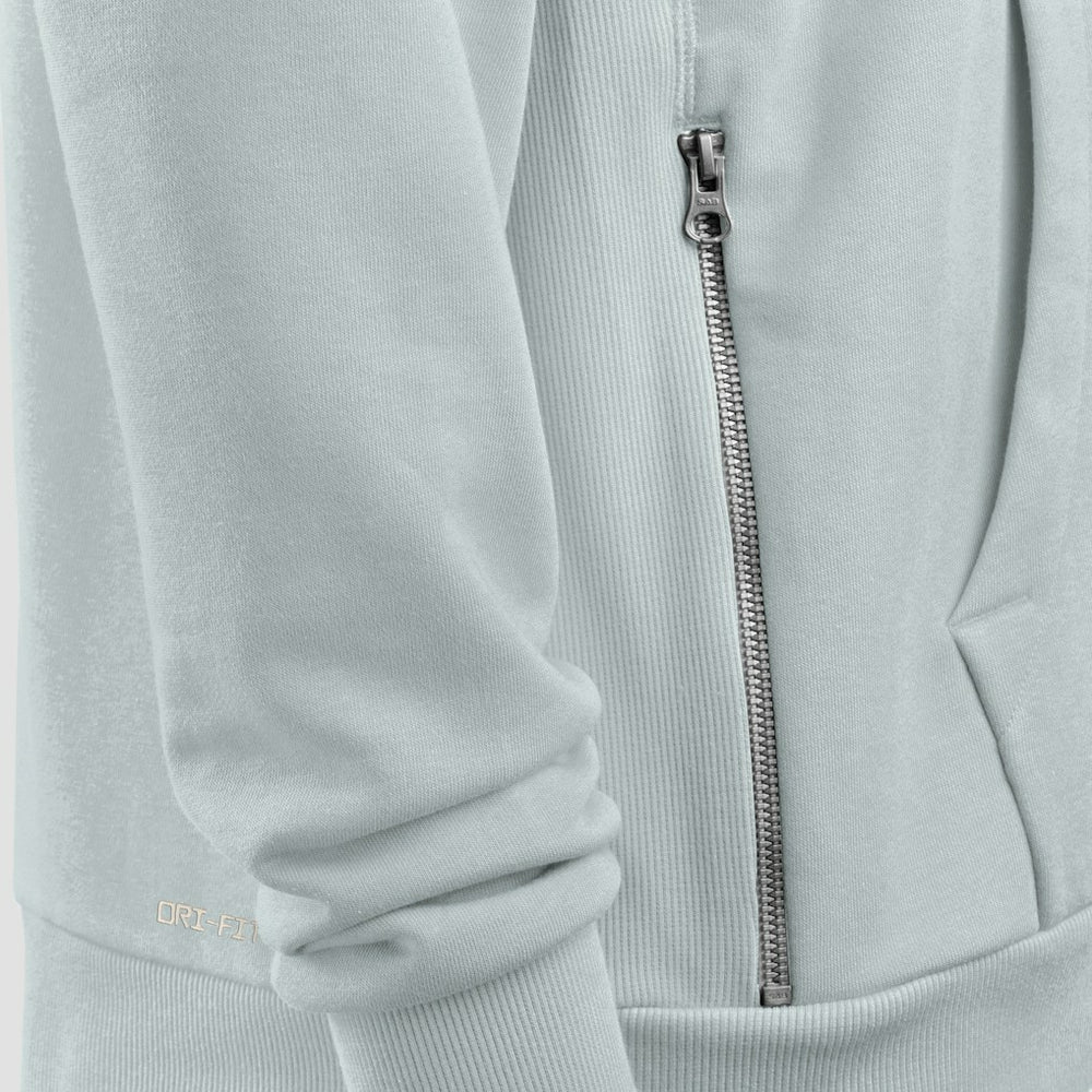 Las Vegas Raiders Sideline Standard Issue Utility Player Dri-FIT Full-Zip Hoodie Silver | Nike for Sale