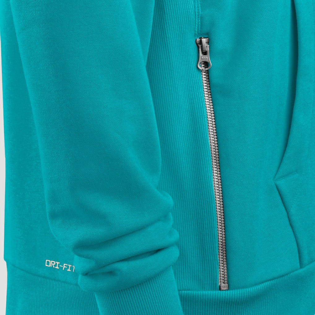 Miami Dolphins Sideline Standard Issue Utility Player Dri-FIT Full-Zip Hoodie Aqua | Nike for Sale