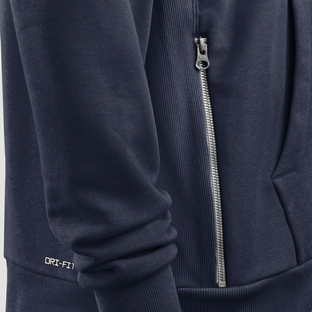 New England Patriots Sideline Standard Issue Utility Player Dri-FIT Full-Zip Hoodie Navy | Nike for Sale