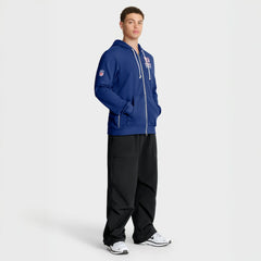 New York Giants Sideline Standard Issue Utility Player Dri-FIT Full-Zip Hoodie Royal | Nike for Sale