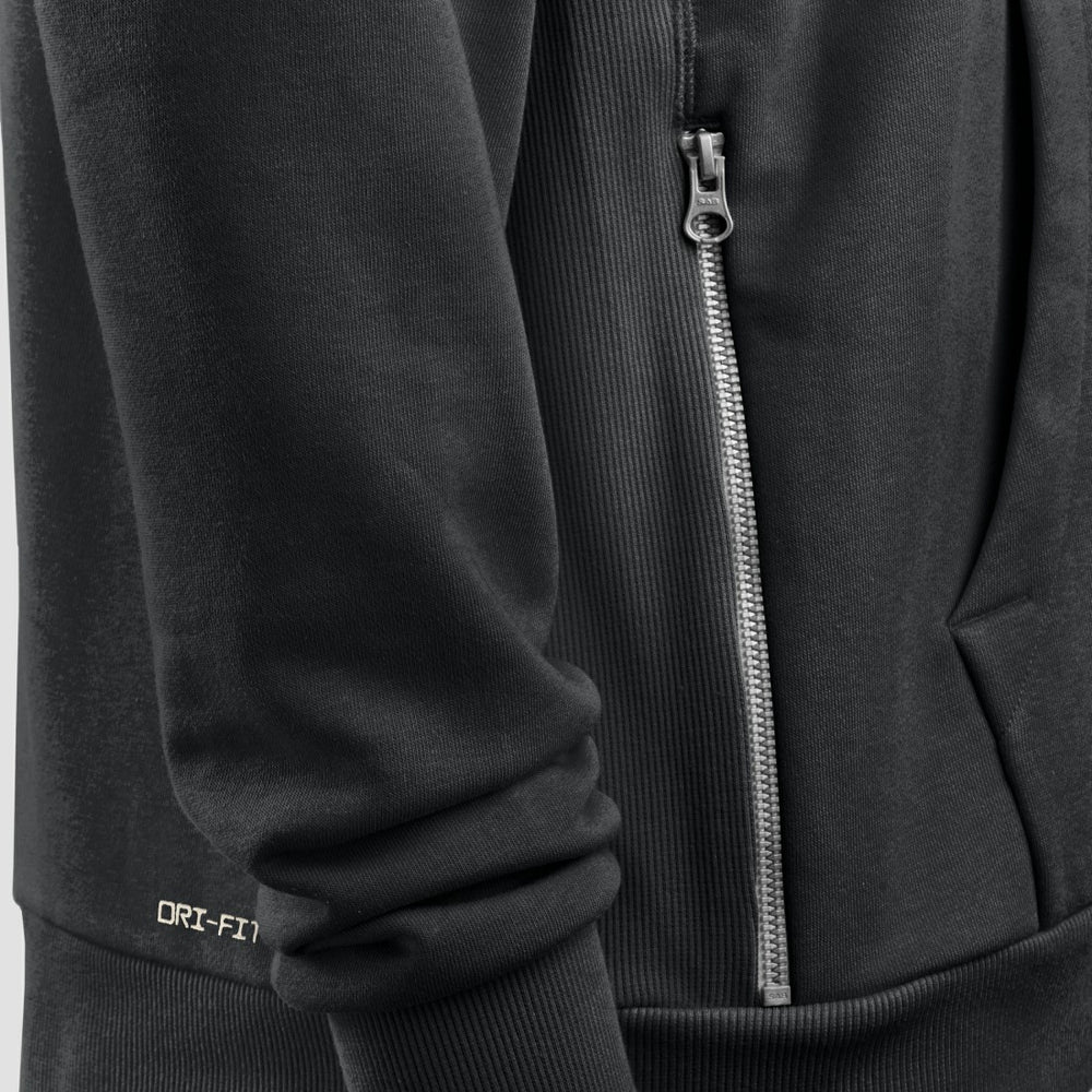New York Jets Sideline Standard Issue Utility Player Dri-FIT Full-Zip Hoodie Black | Nike for Sale