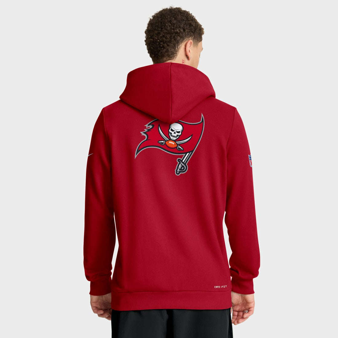 Tampa Bay Buccaneers Sideline Standard Issue Utility Player Dri-FIT Full-Zip Hoodie Red | Nike for Sale