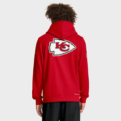 Kansas City Chiefs Sideline Standard Issue Utility Player Dri-FIT Full-Zip Hoodie Red | Nike for Sale
