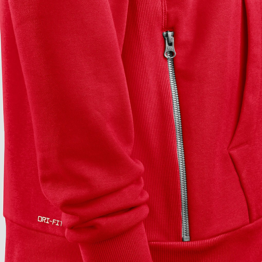 Kansas City Chiefs Sideline Standard Issue Utility Player Dri-FIT Full-Zip Hoodie Red | Nike for Sale