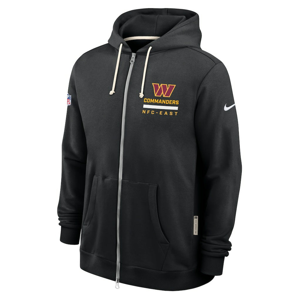 Washington Commanders Sideline Standard Issue Utility Player Dri-FIT Full-Zip Hoodie Black | Nike for Sale