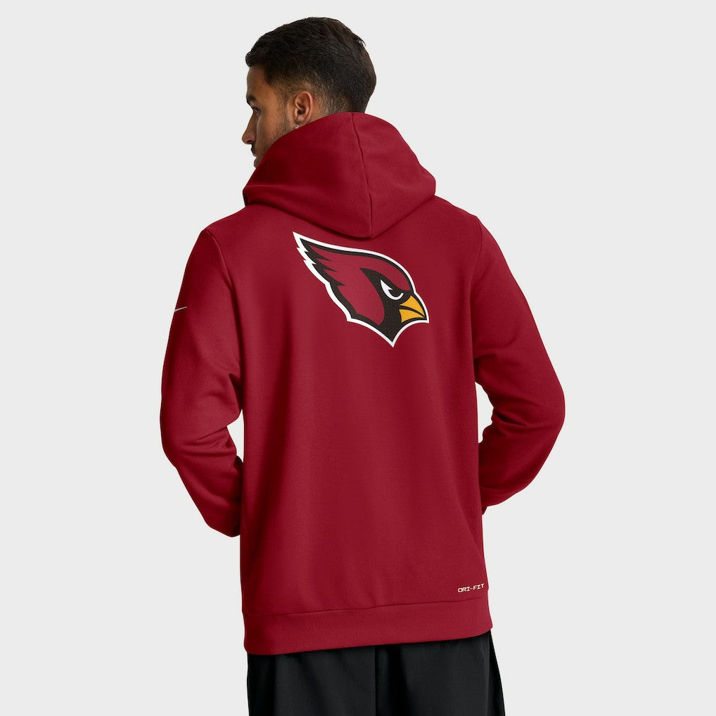 Arizona Cardinals Sideline Standard Issue Utility Player Dri-FIT Full-Zip Hoodie Cardinal | Nike for Sale