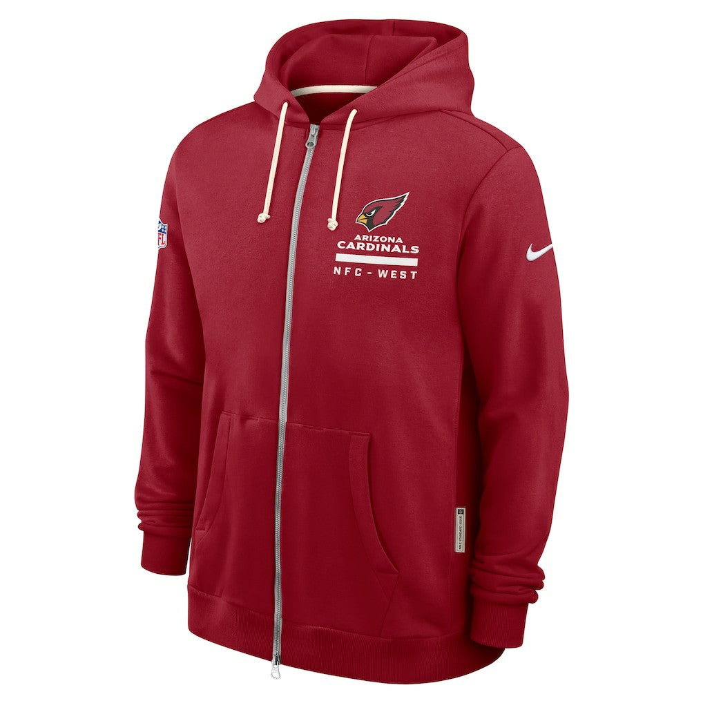 Arizona Cardinals Sideline Standard Issue Utility Player Dri-FIT Full-Zip Hoodie Cardinal | Nike for Sale