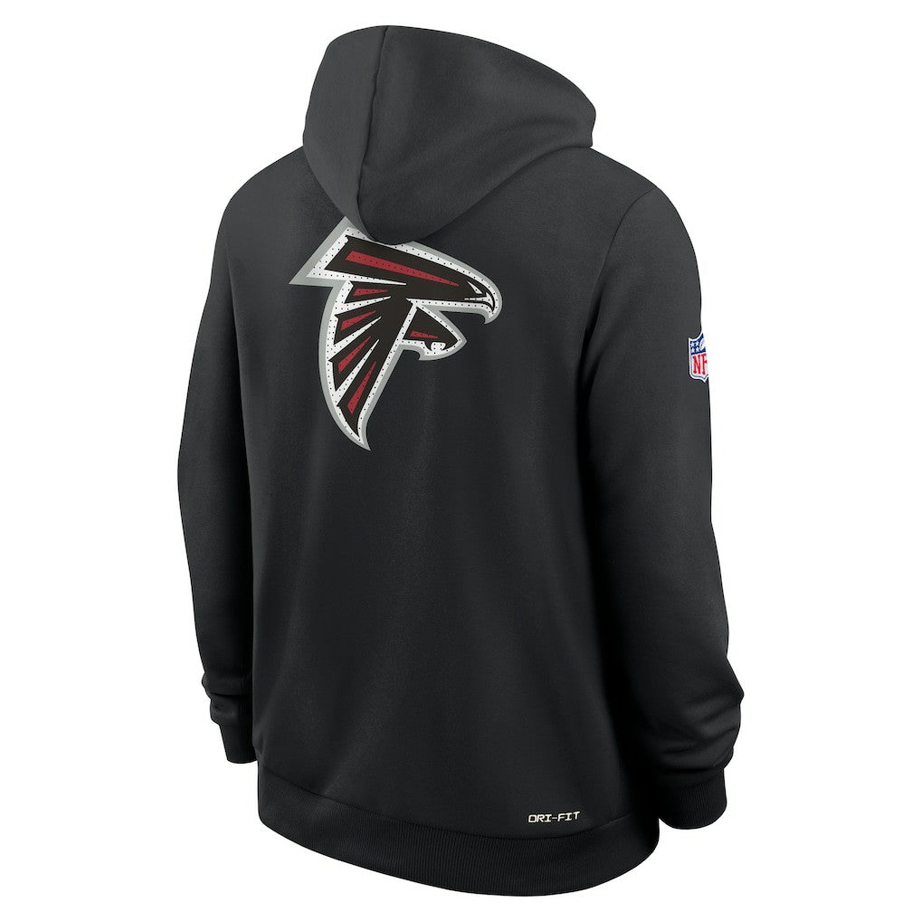 Atlanta Falcons Sideline Standard Issue Utility Player Dri-FIT Full-Zip Hoodie Black | Nike for Sale