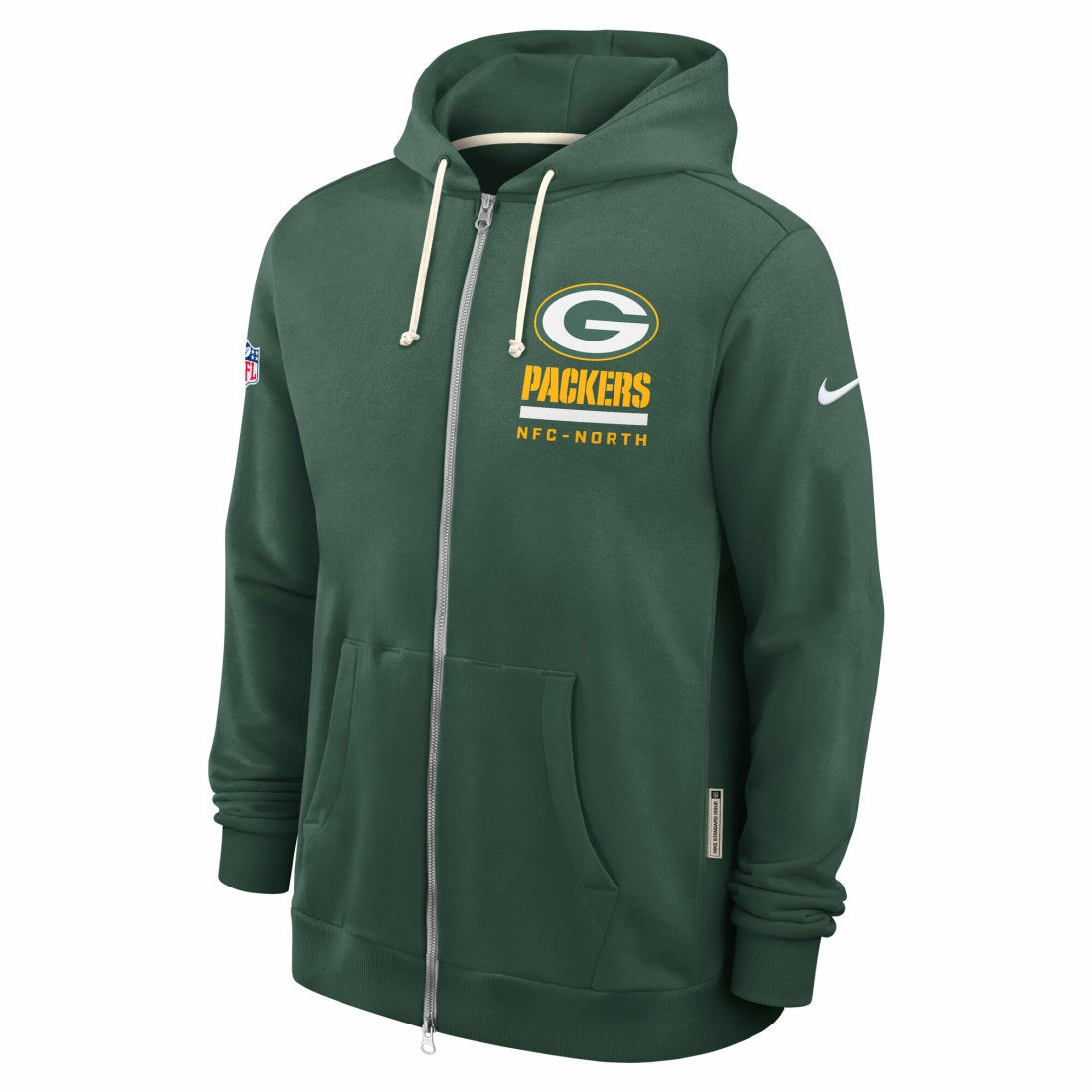 Green Bay Packers Sideline Standard Issue Utility Player Dri-FIT Full-Zip Hoodie Green | Nike for Sale
