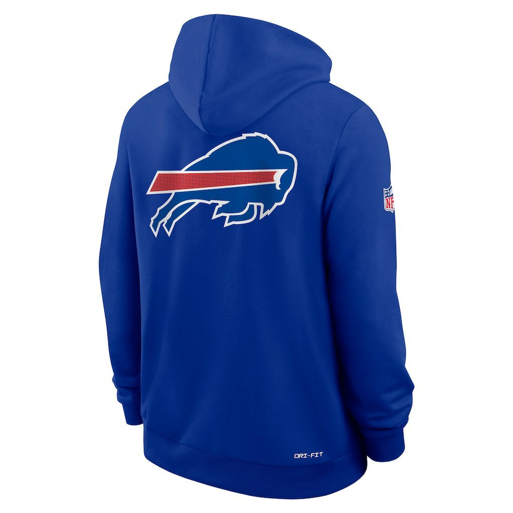 Buffalo Bills Sideline Standard Issue Utility Player Dri-FIT Full-Zip Hoodie Royal | Nike for Sale