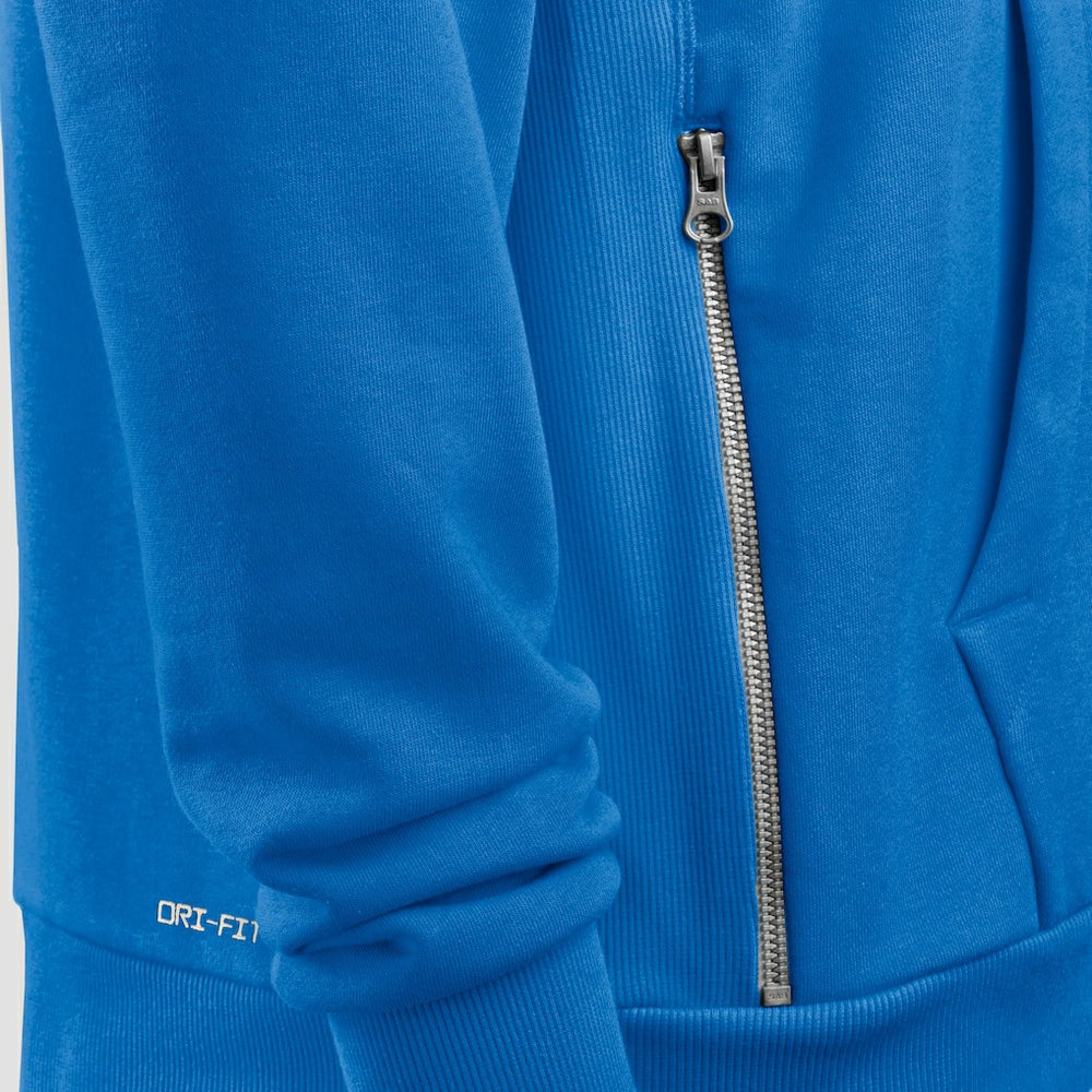 Detroit Lions Sideline Standard Issue Utility Player Dri-FIT Full-Zip Hoodie Blue | Nike for Sale