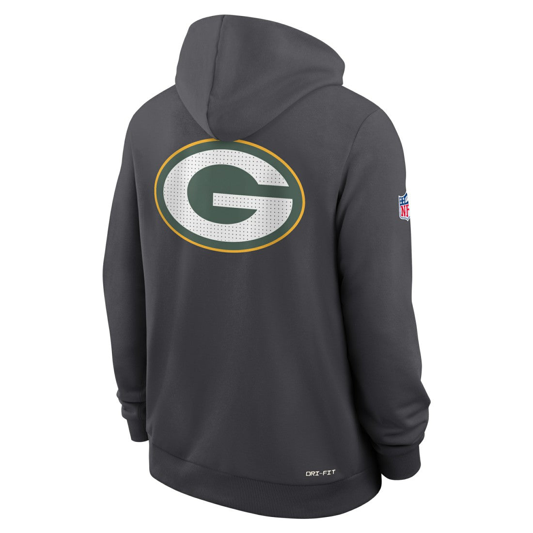 Green Bay Packers Sideline Standard Issue Utility Player Dri-FIT Full-Zip Hoodie Anthracite | Nike for Sale