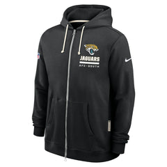 Jacksonville Jaguars Sideline Standard Issue Utility Player Dri-FIT Full-Zip Hoodie Black | Nike for Sale