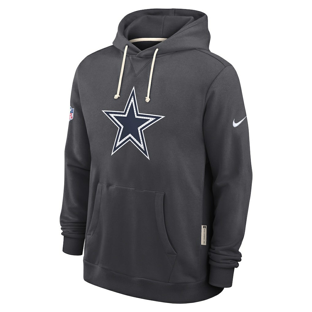 Dallas Cowboys Sideline Standard Issue Initial Home Dri-FIT Hoodie Anthracite | Nike for Sale
