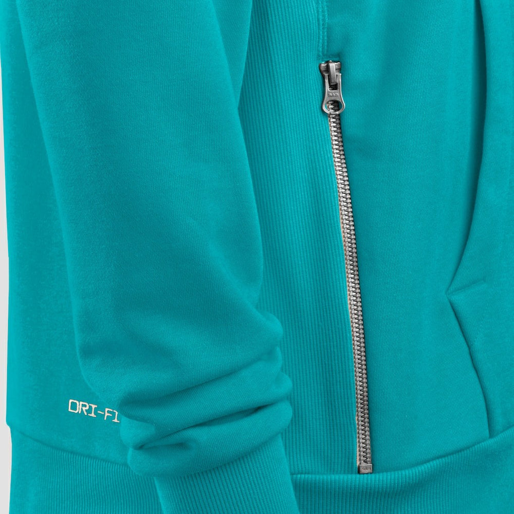 Miami Dolphins Sideline Standard Issue Initial Home Dri-FIT Hoodie Aqua | Nike for Sale