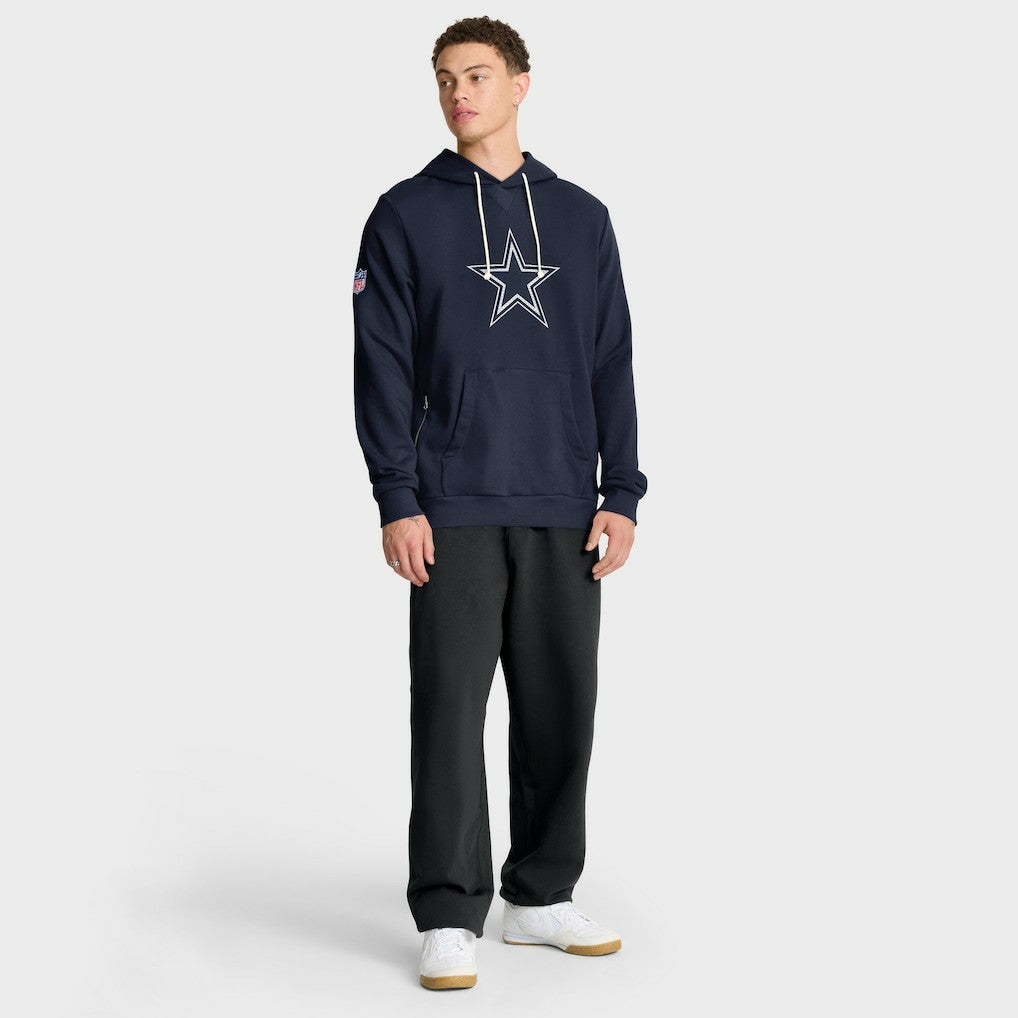 Dallas Cowboys Sideline Standard Issue Initial Home Dri-FIT Hoodie Navy | Nike for Sale