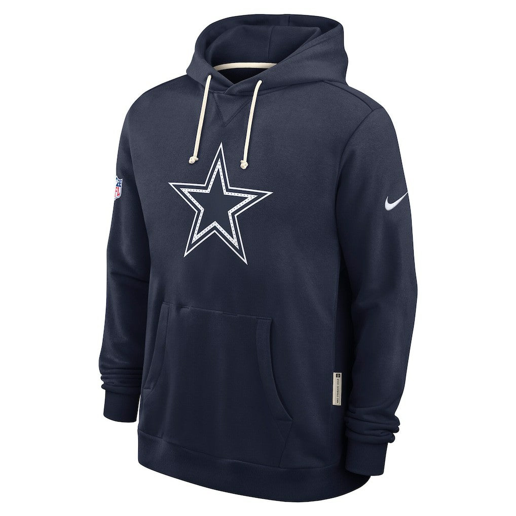 Dallas Cowboys Sideline Standard Issue Initial Home Dri-FIT Hoodie Navy | Nike for Sale