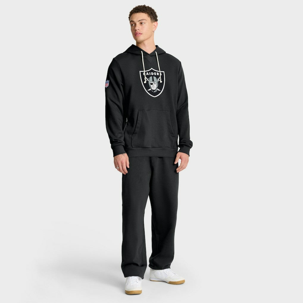 Las Vegas Raiders Sideline Standard Issue Initial Home Dri-FIT Hoodie Black | Nike for Sale